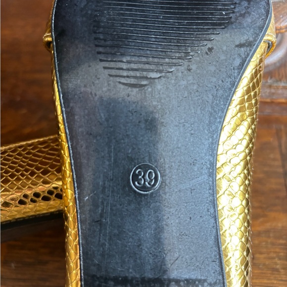 NWOT - GOLD FAUX SNAKE - Picture 8 of 14